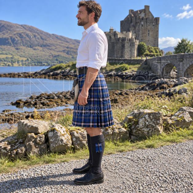 Alan Stone Family Personal Tartan Kilt