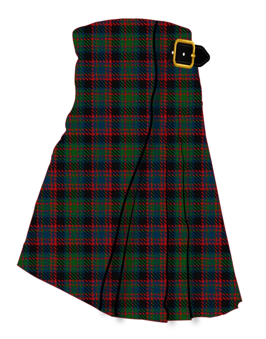Alexander, Thelma Irene & Family (Personal) Tartan kilt