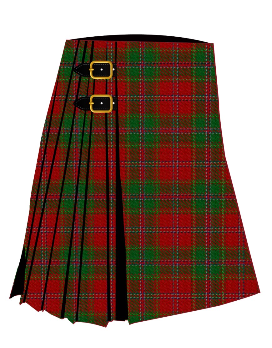 All Ireland Red Tartan Kilt
