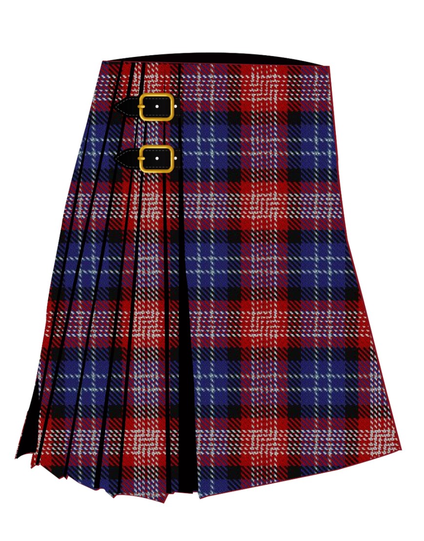 American Bi-Centennial Tartan Kilt