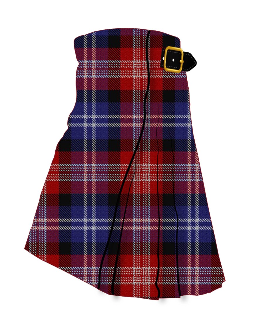 American St Andrews Societies Tartan Kilt