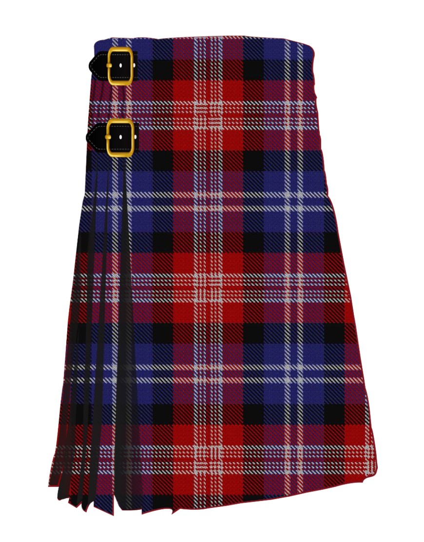 American St Andrews Societies Tartan Kilt
