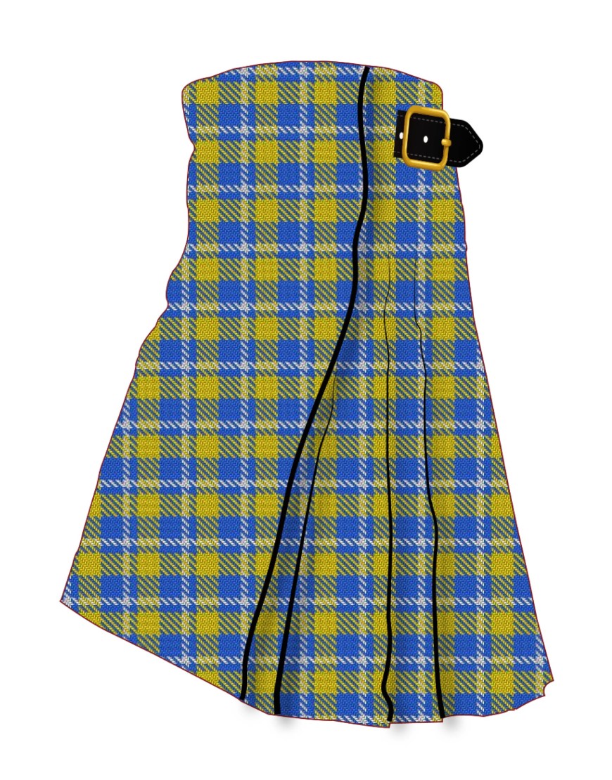 Anaya, Ernesto & Family (Personal) Tartan Kilt