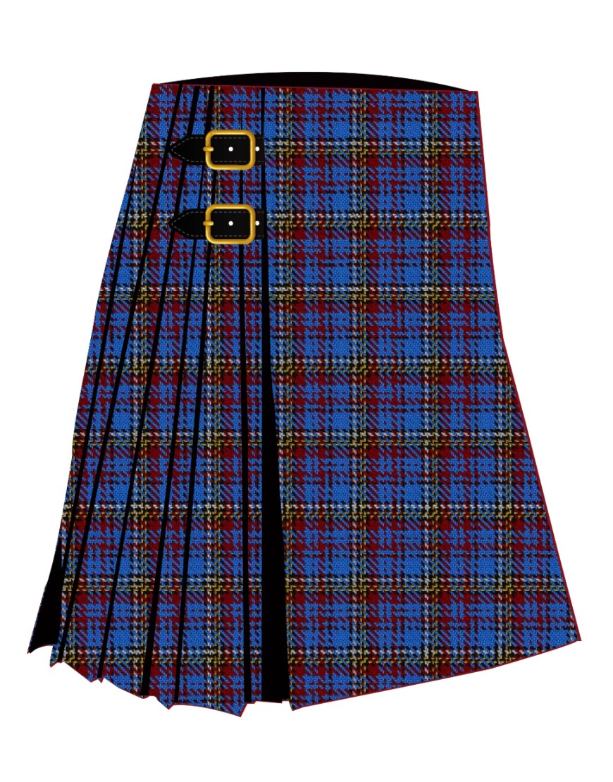 Anderson Blue (Westwood) Tartan Kilt