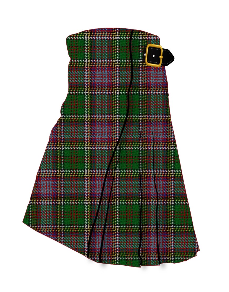 Anderson of Kinneddar Hunting Tartan Kilt