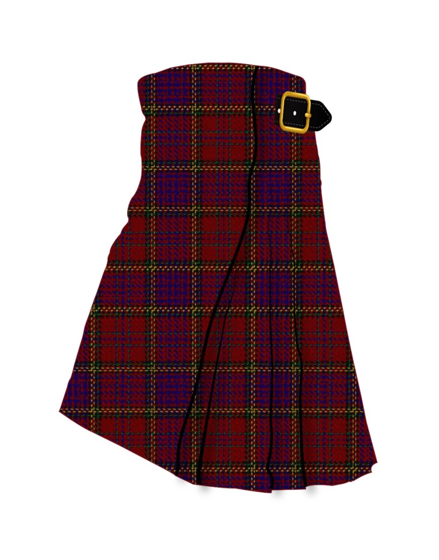 Anderson of Kinnedear Red Tartan Kilt