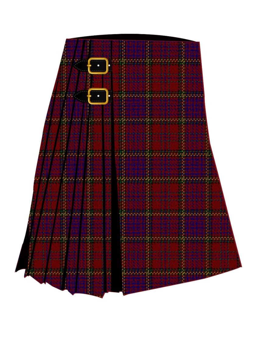 Anderson of Kinnedear Red Tartan Kilt