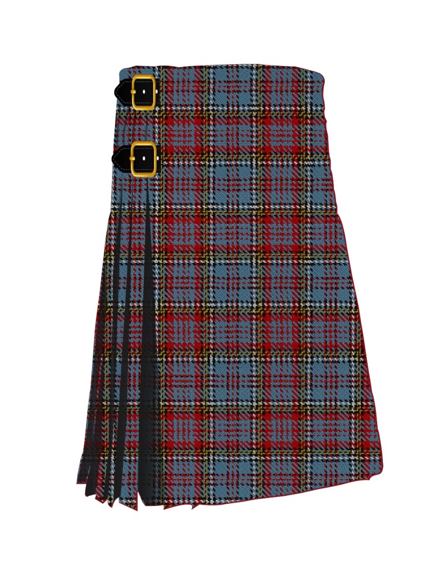 Anderson Red (Westwood) (Estimated threadcount) Tartan Kilt