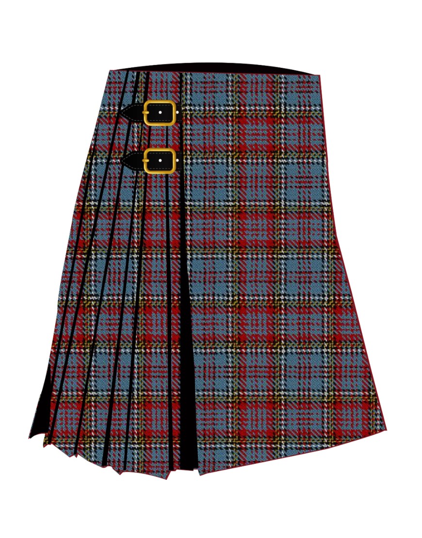 Anderson Red (Westwood) (Estimated threadcount) Tartan Kilt