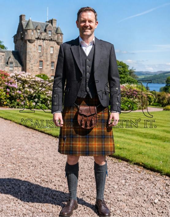 Angel's Share Tartan Kilt for Men