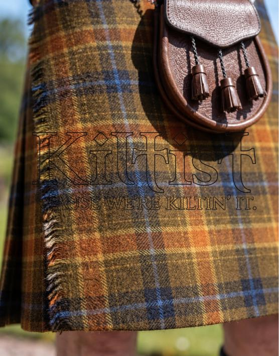 Angel's Share Tartan Kilt for Men