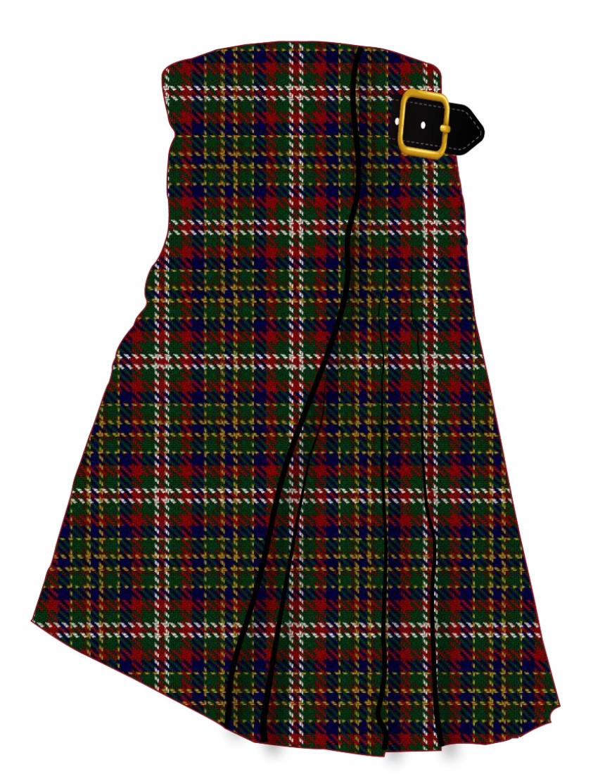 Anglin, L & C and Family (Personal) Tartan Kilt