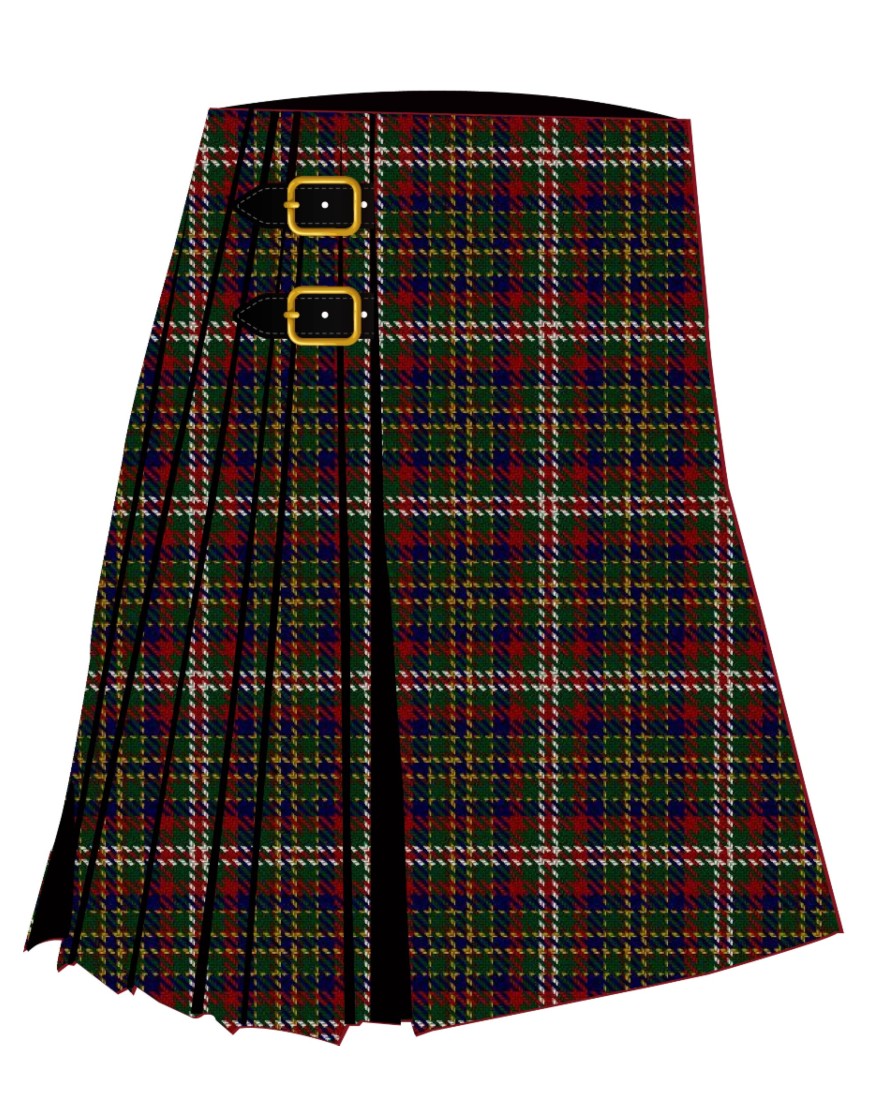 Anglin, L & C and Family (Personal) Tartan Kilt