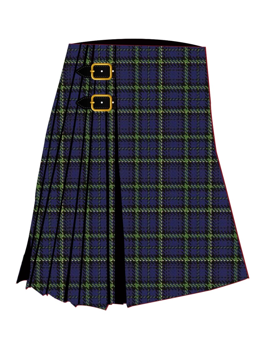 Angove, the Black Swan Tartan Kilt