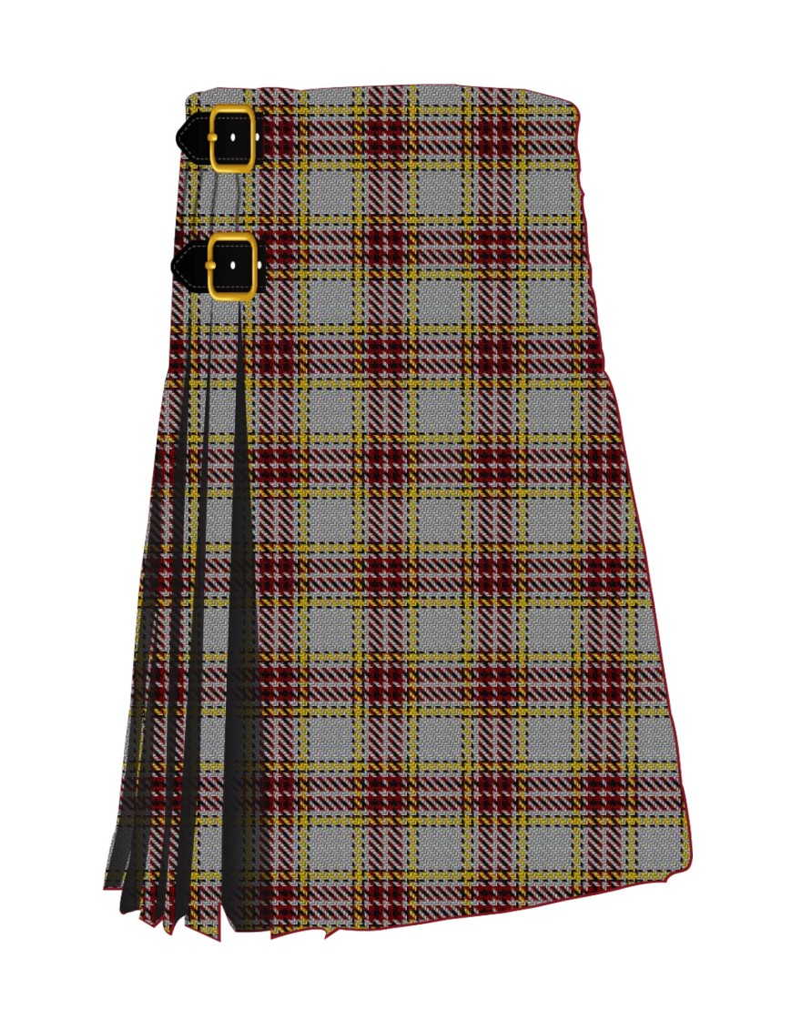 Anthony Plaid, Ecru Tartan Kilt