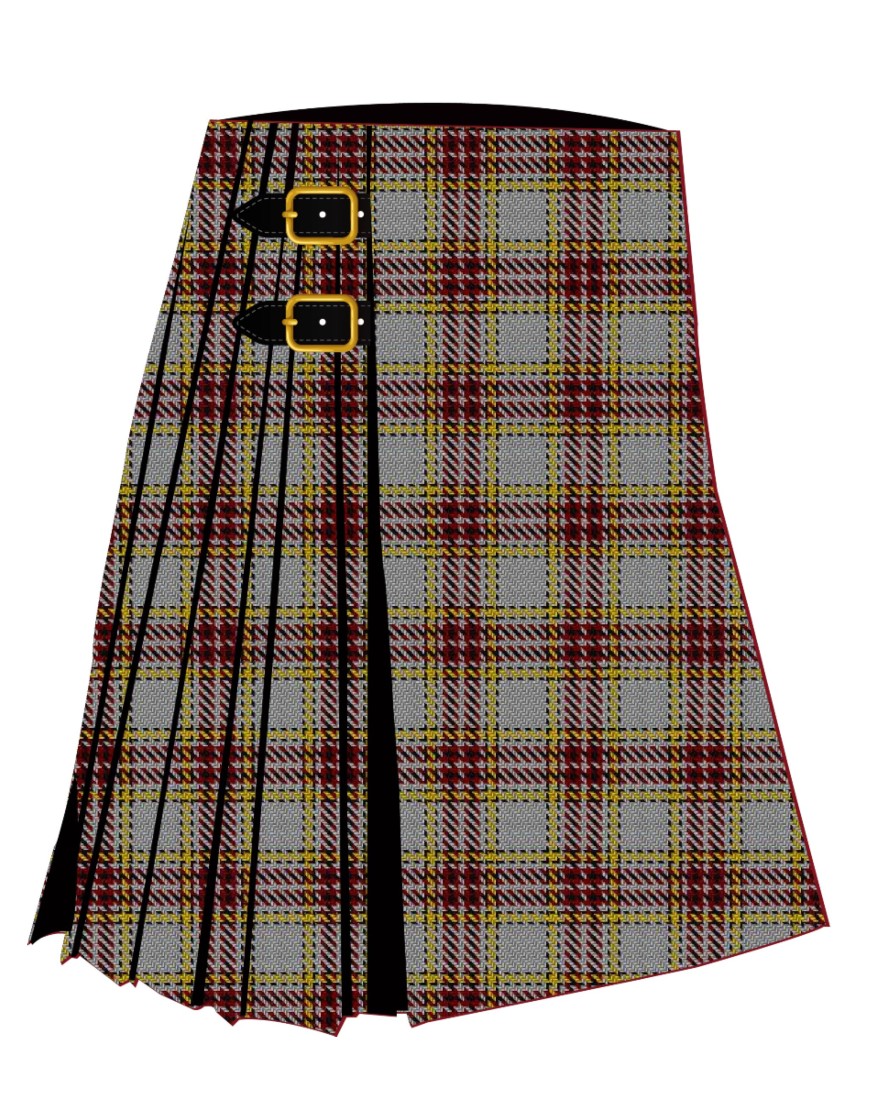 Anthony Plaid, Ecru Tartan Kilt