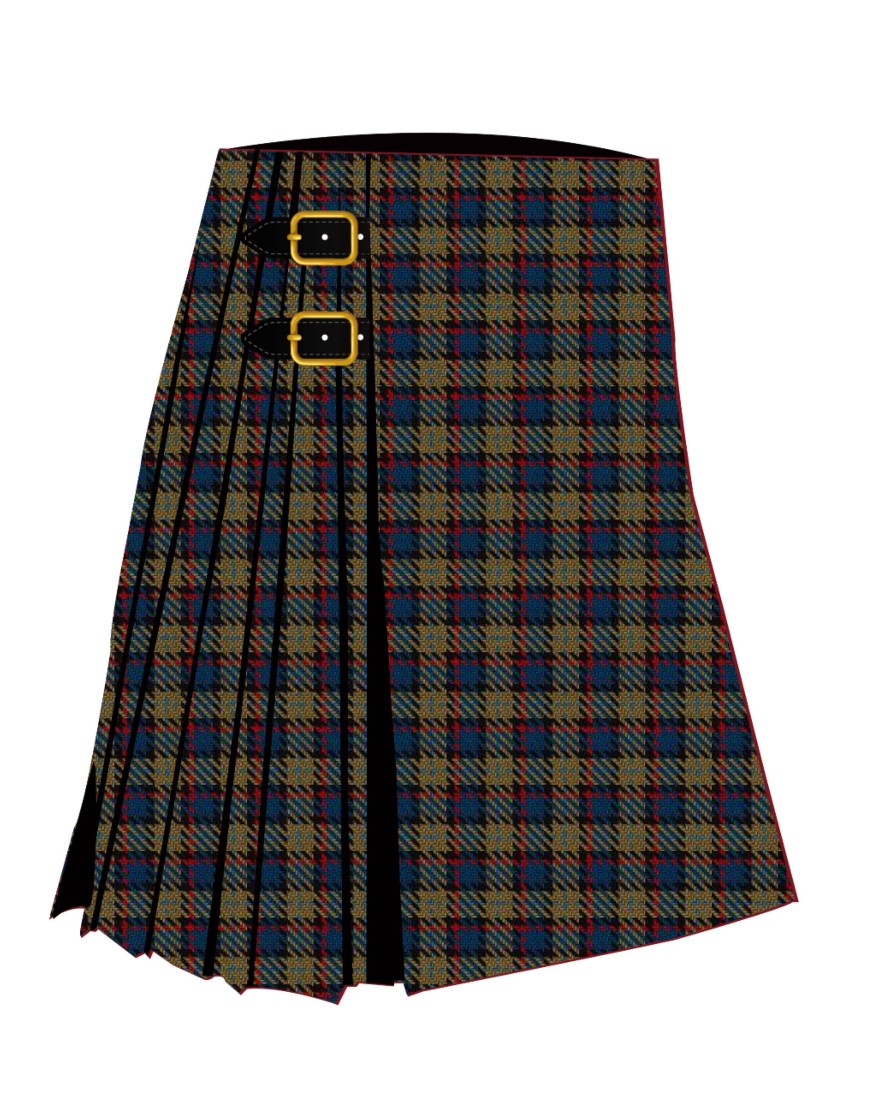 Antique 2000 Tartan Kilt