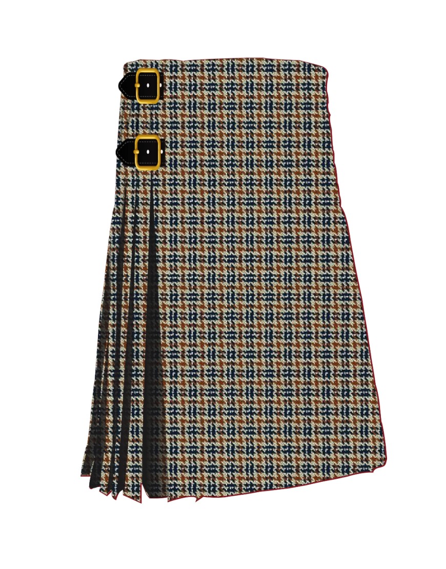Apprentice Aquascutum 2017 Tartan Kiltof Derry Tartan Kilt Side