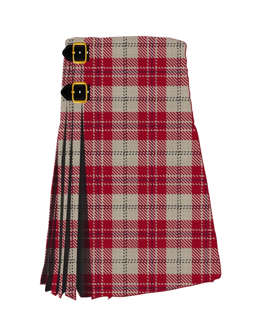 Arduaine Red Tartan Kilt