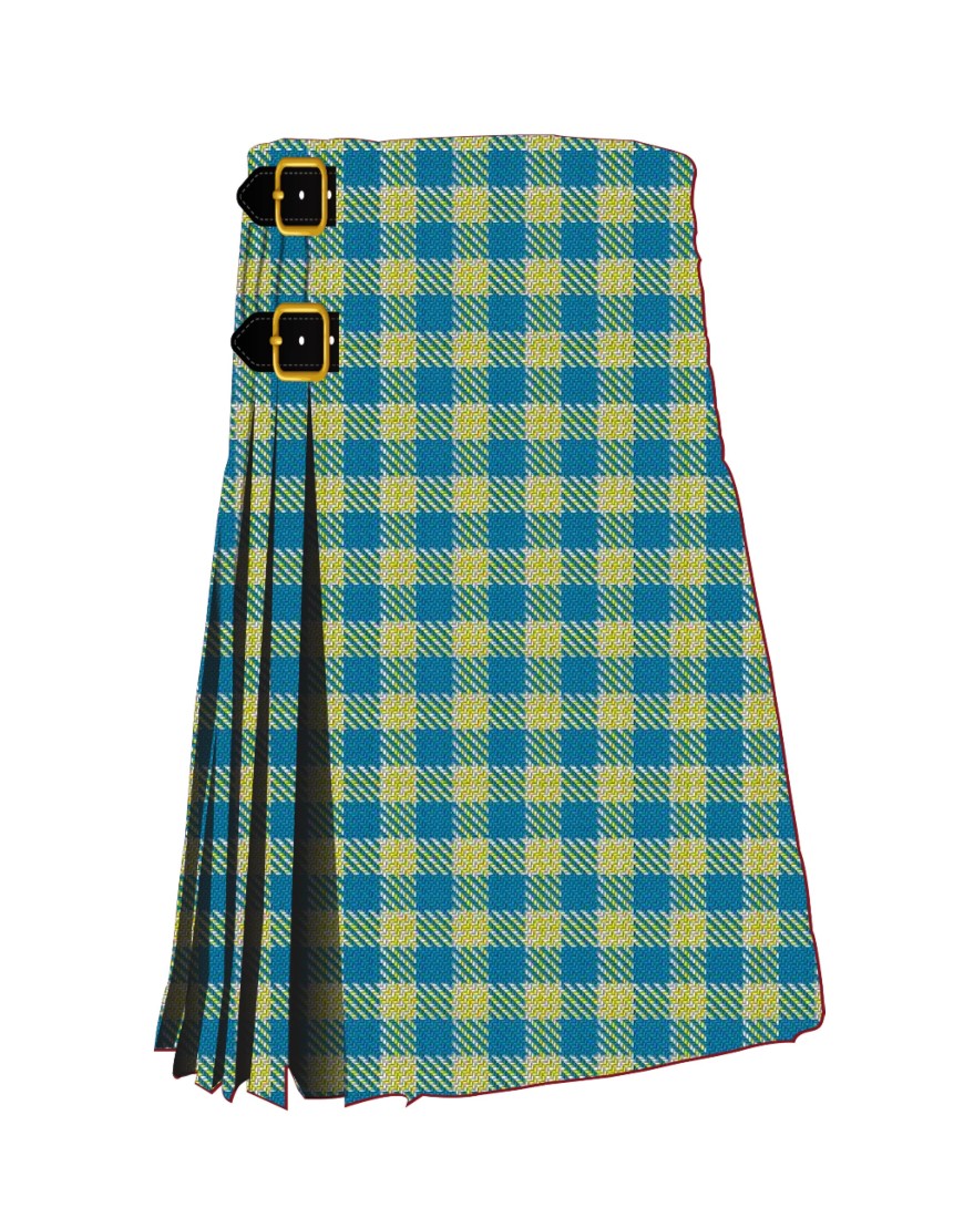 Argentine Flag Tartan Kilt