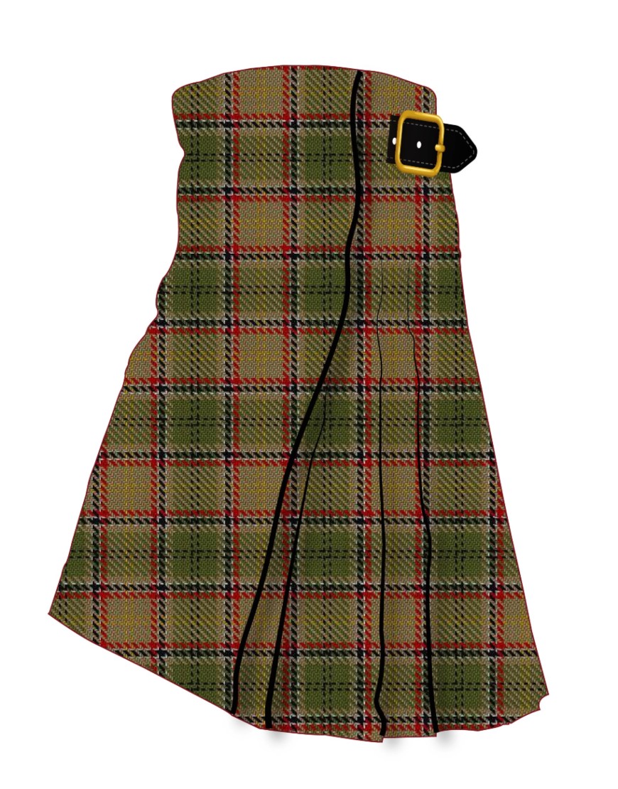 Asman, Day Tan (Personal) Tartan Kilt