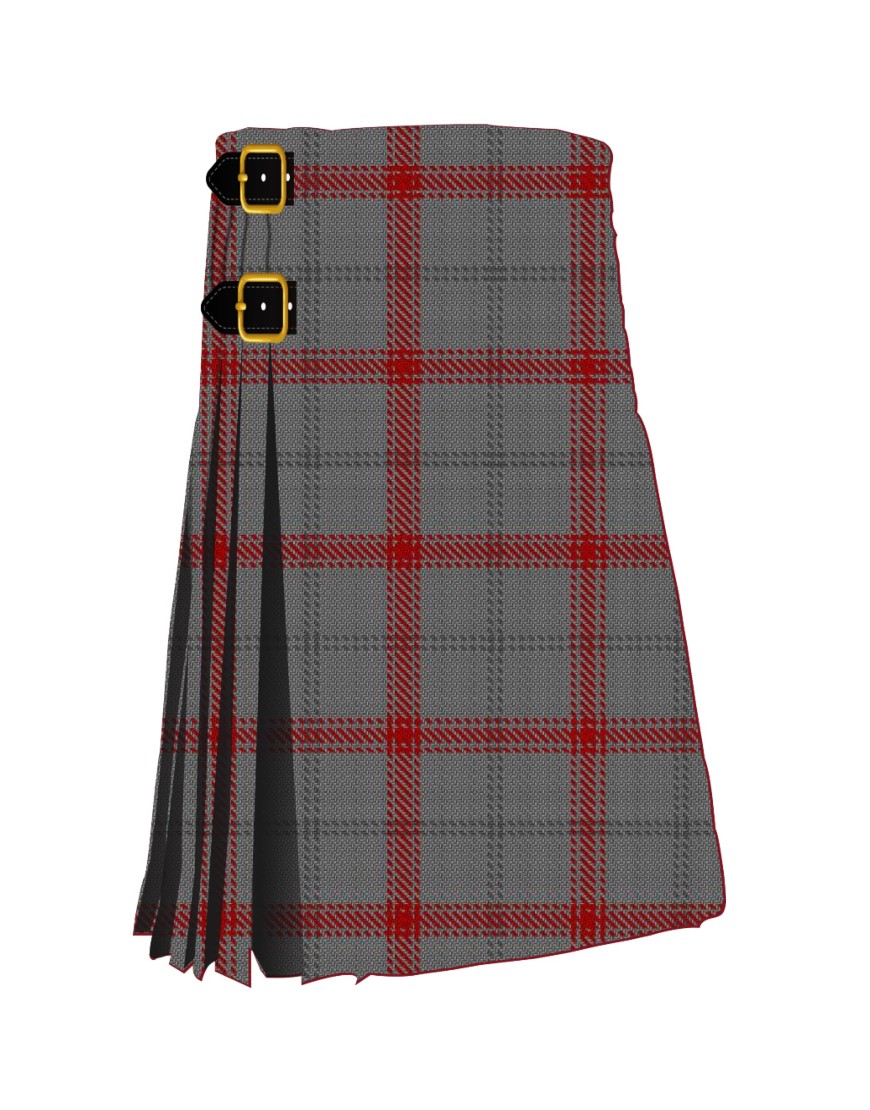 Auchairne Grey Tartan Kilt