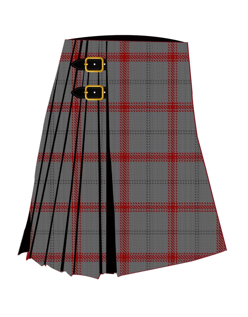 Auchairne Grey Tartan Kilt