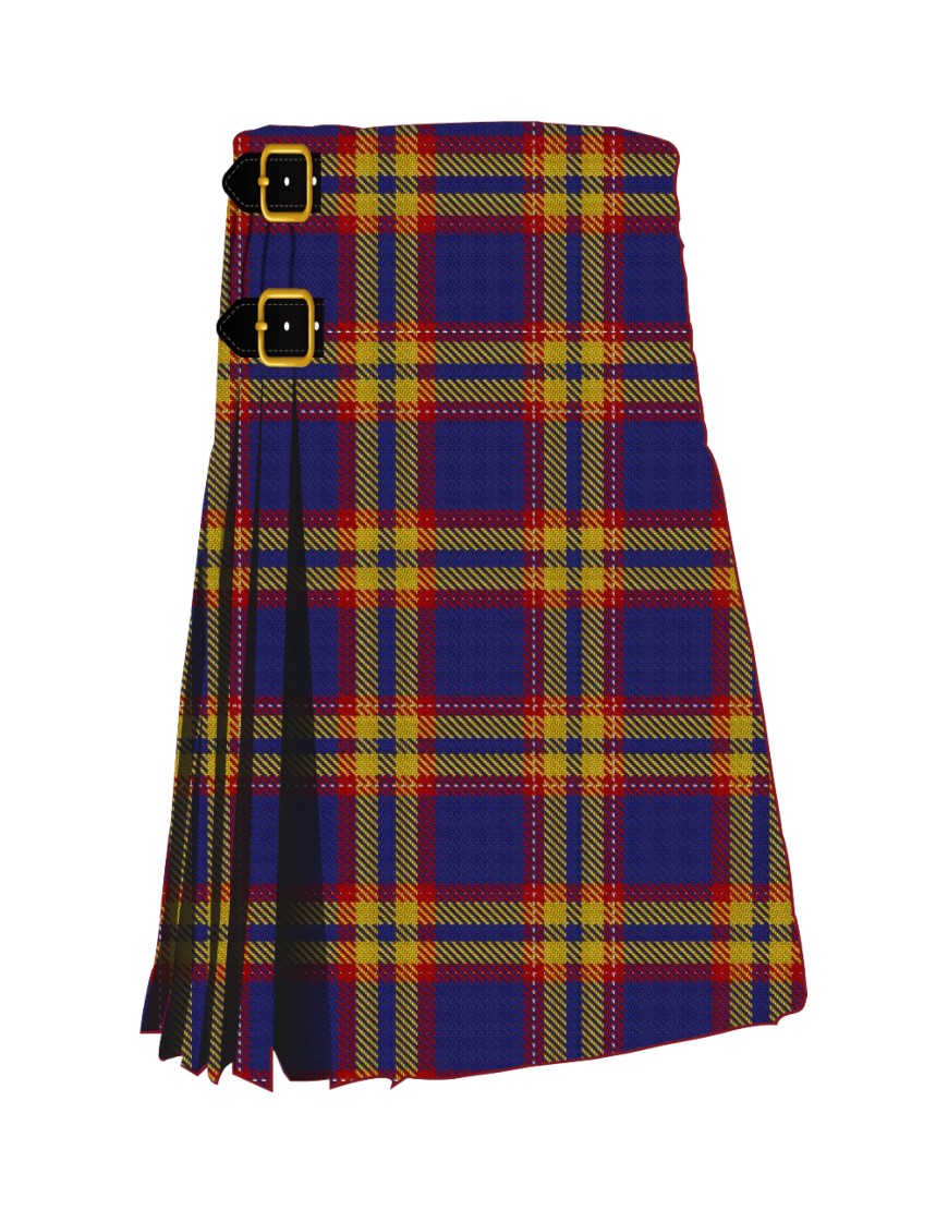Auchtermuchty Tartan Army Tartan Kilt