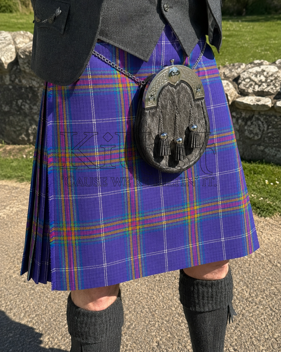 Men Pitlochry Tartan kilt

