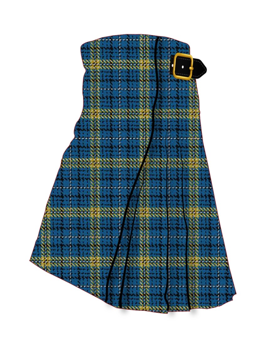 Avalon - Carroll House Tartan Kilt