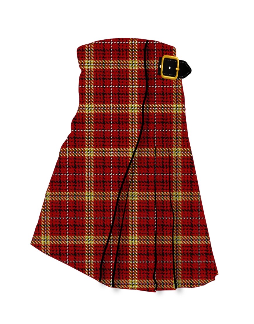 Avalon - Stewart House Tartan Kilt
