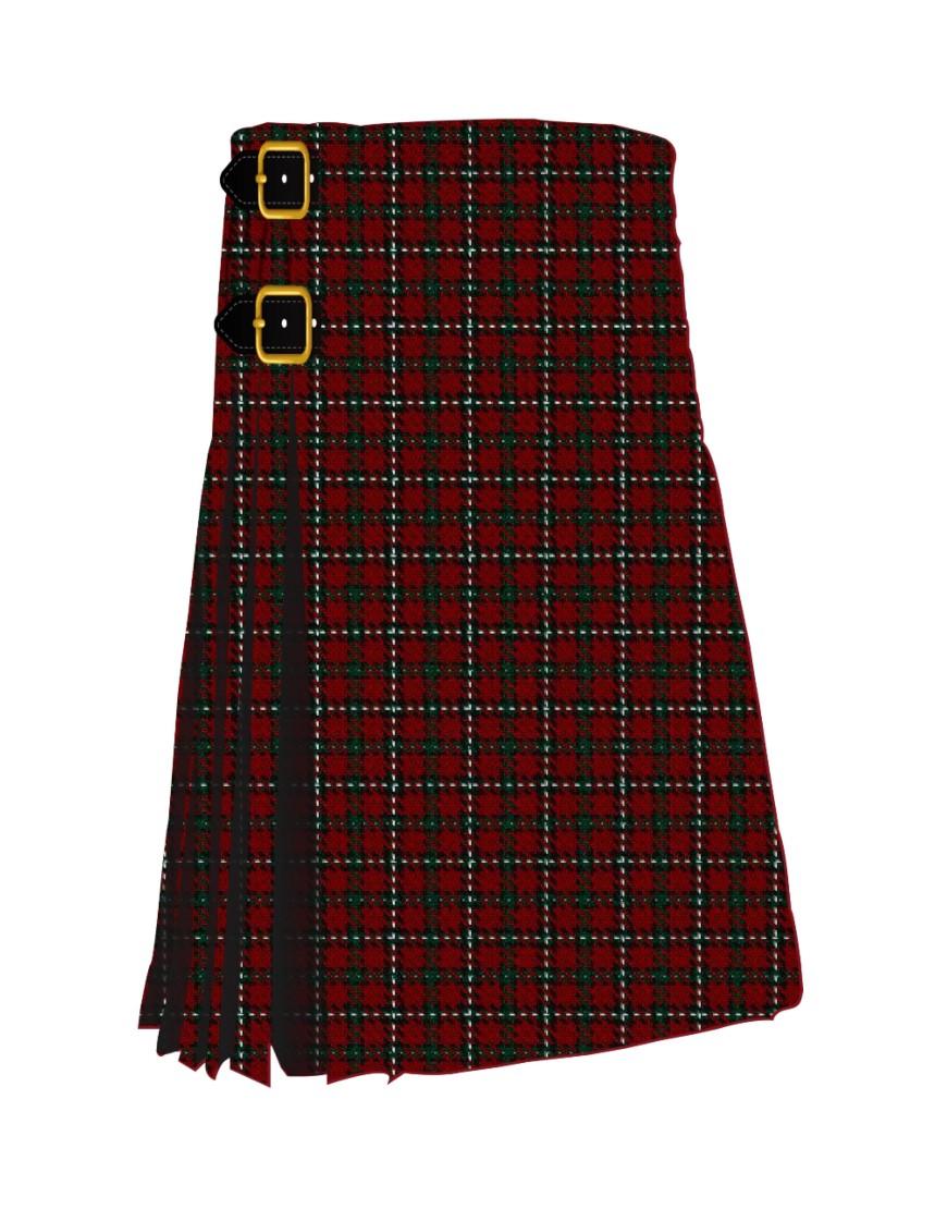 Bacon, Red Tartan Kilt