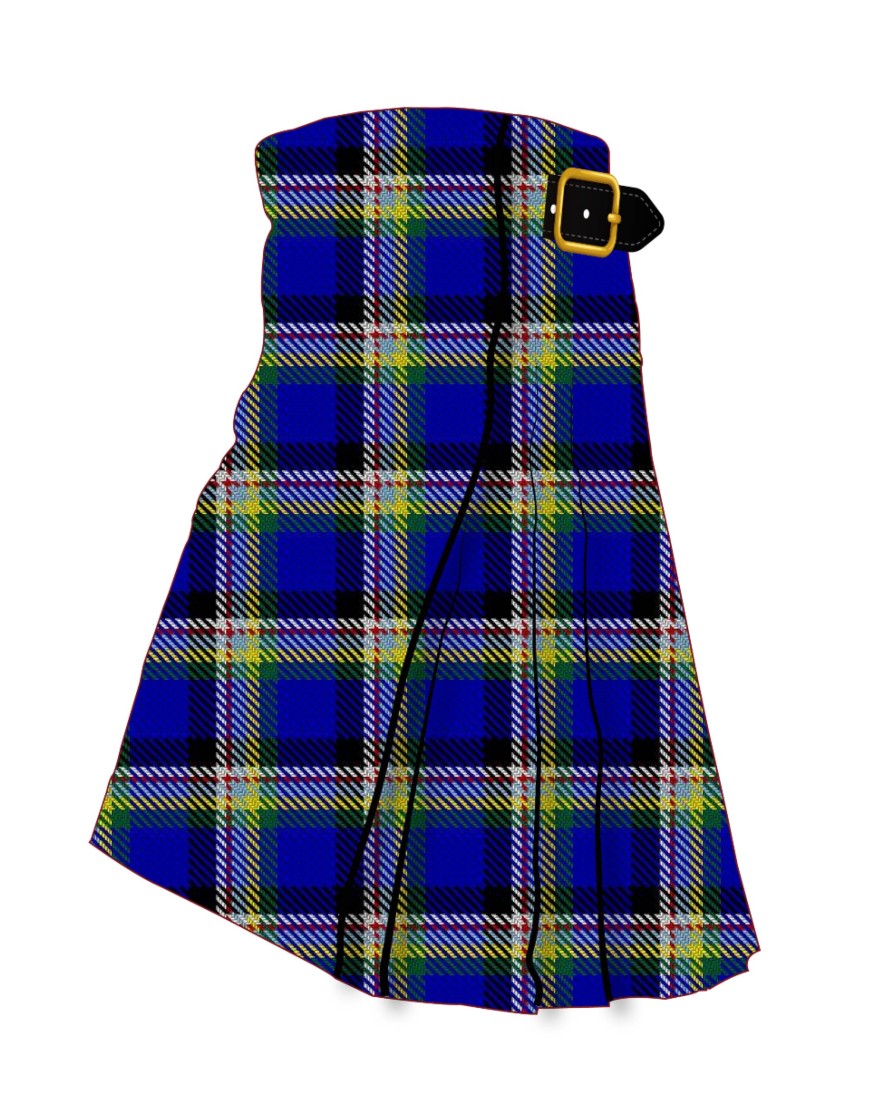 Bagnulo, Marinella LaVecchia (Personal) Tartan Kilt