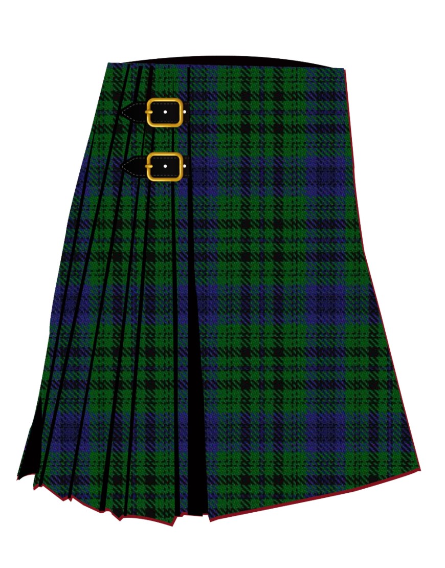 Bailey Atlanta National Tartan Kilt