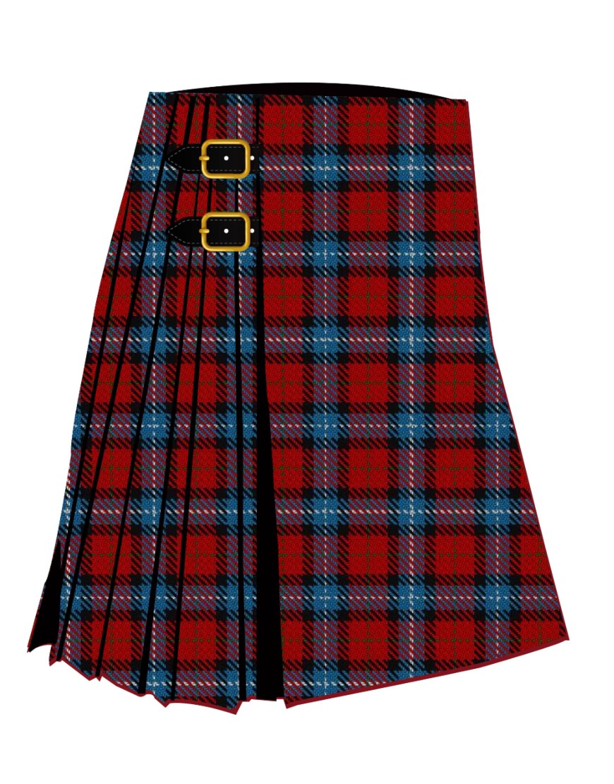 Baillie of Polkemmet Red Tartan Kilt