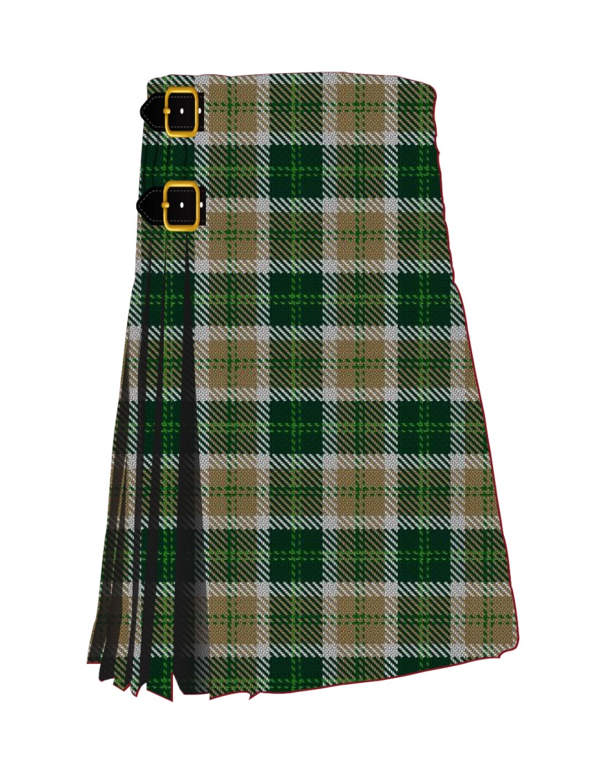 Bannockbane Dark Green Tartan Kilt