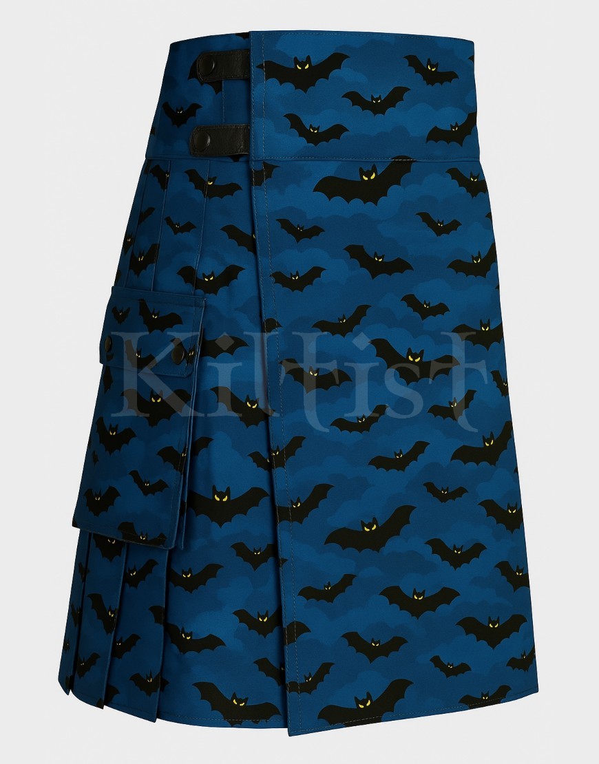 Batman Style - Bats Utility Kilt