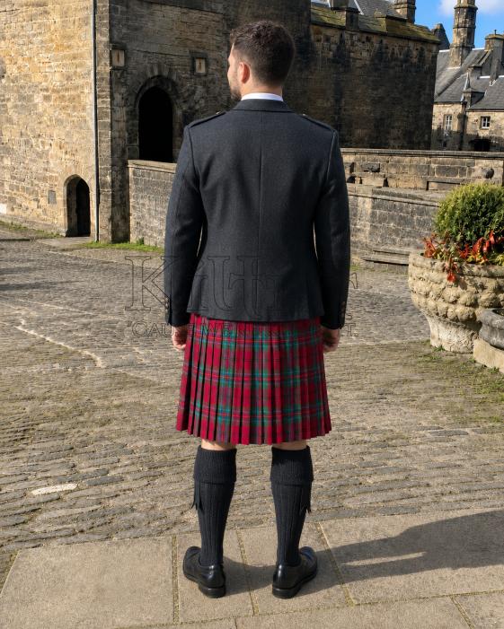 Clan Gordon Red Weathered Tartan Kilt