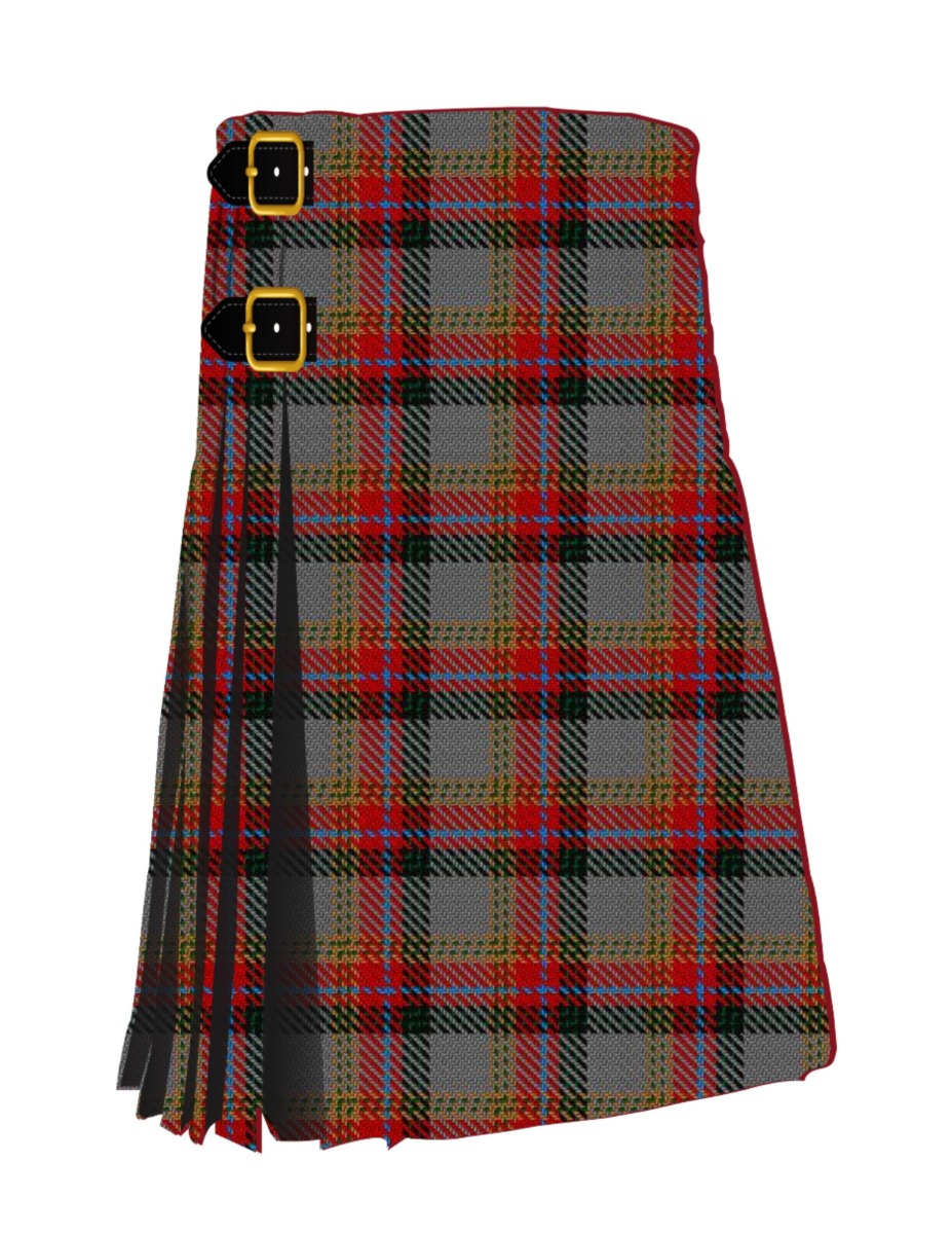 Berwick -upon-Tweed (asymmetric) Tartan Kilt