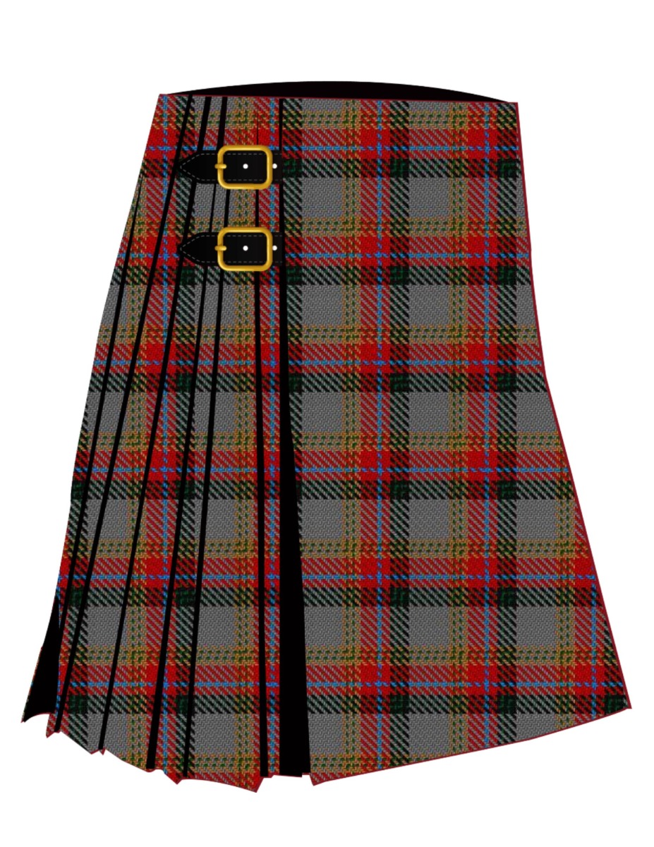 Berwick -upon-Tweed (asymmetric) Tartan Kilt