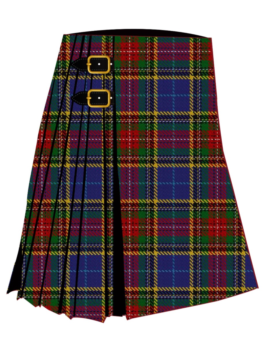 Bethune (Personal) Tartan Kilt