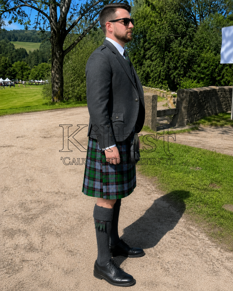 Men Birch Tartan Kilt