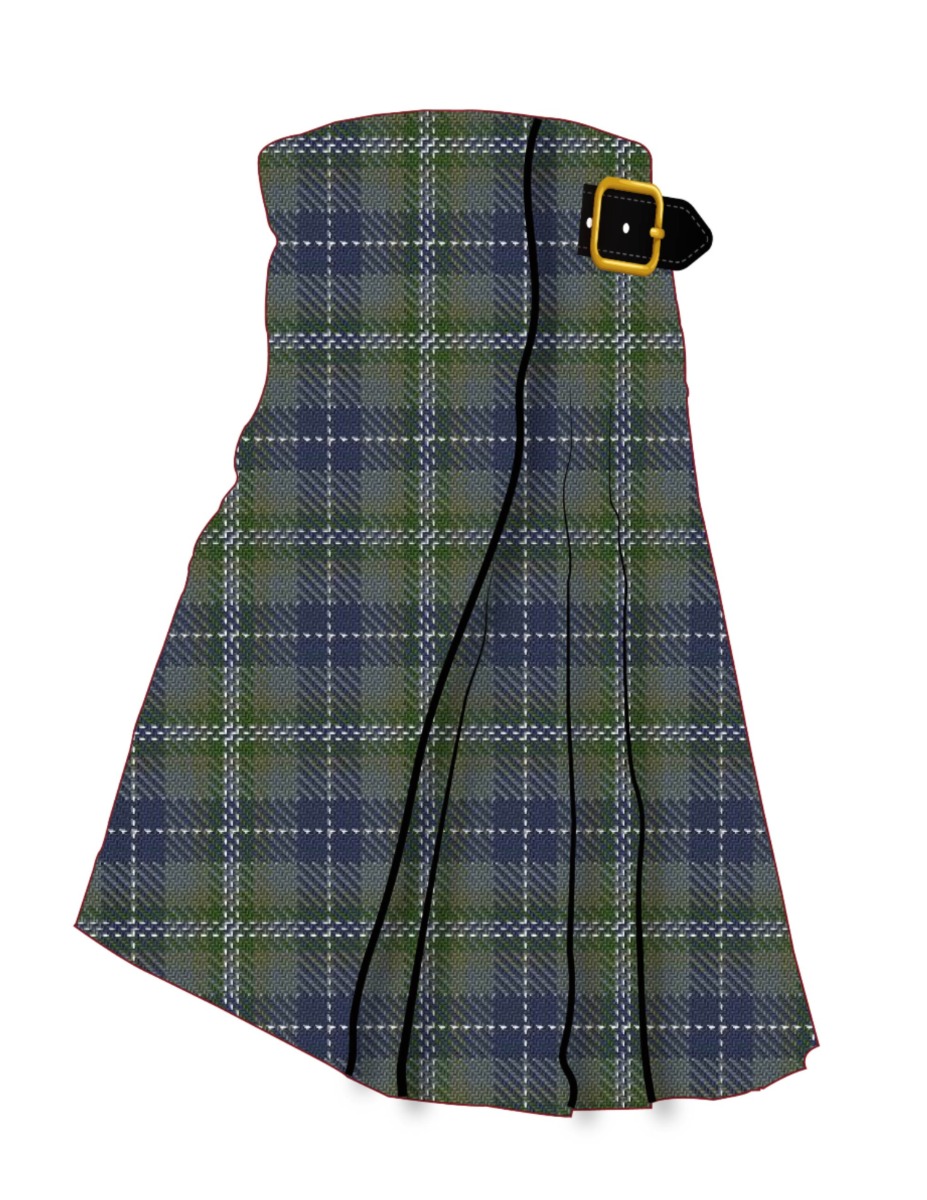 Bird Family (Australia) (Personal) Tartan Kilt