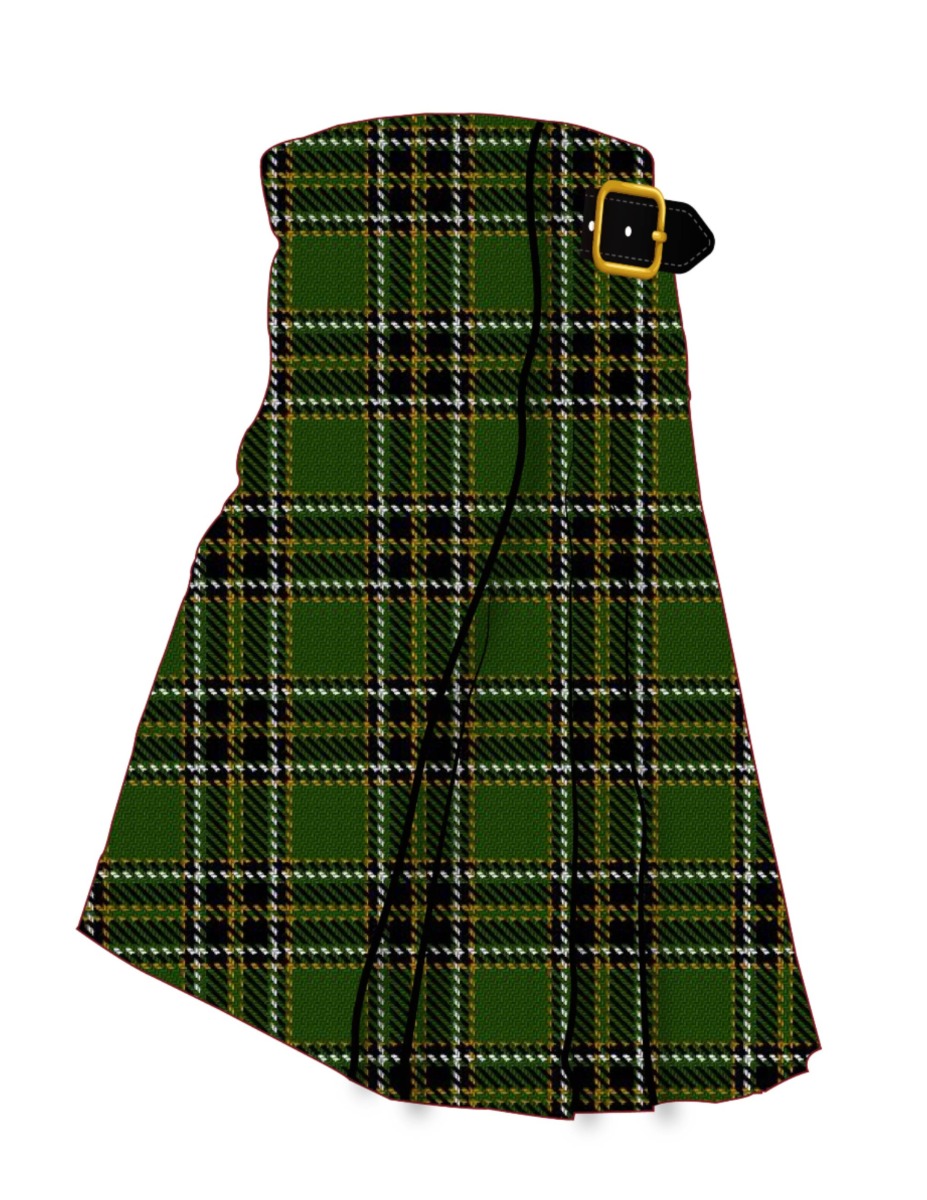 Birmingham Irish Pipes & Drums Tartan Kilt