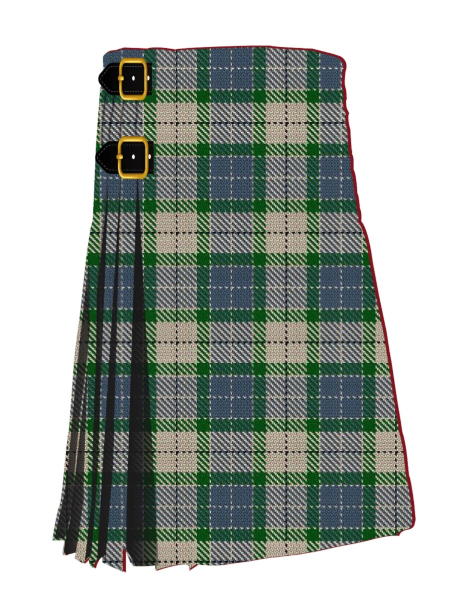 Birnham Blue Tartan Kilt