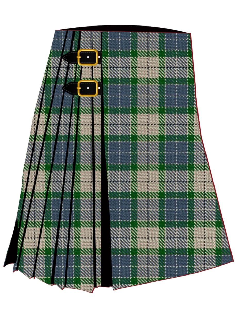 Birnham Blue Tartan Kilt