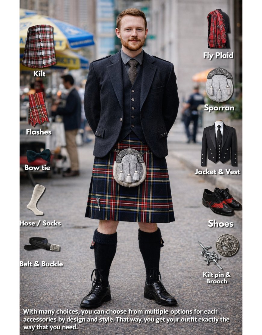 Scottish Kilt Outfit
