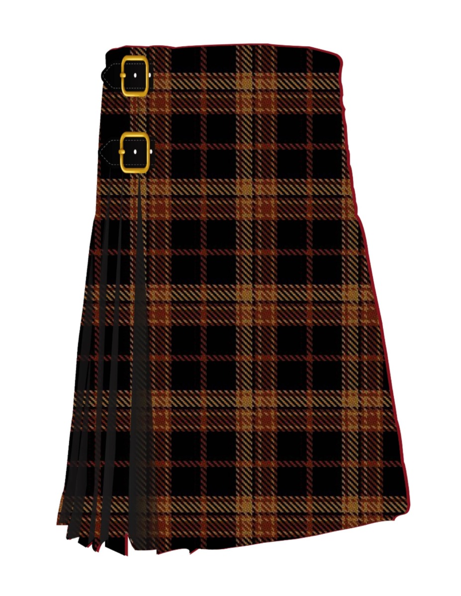 Black Forest Tartan Kilt