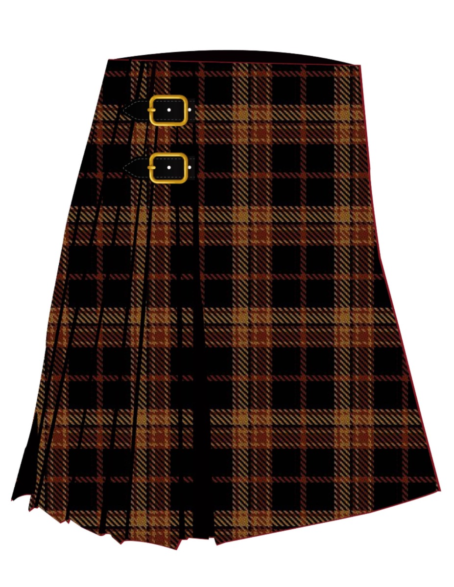 Black Forest Tartan Kilt