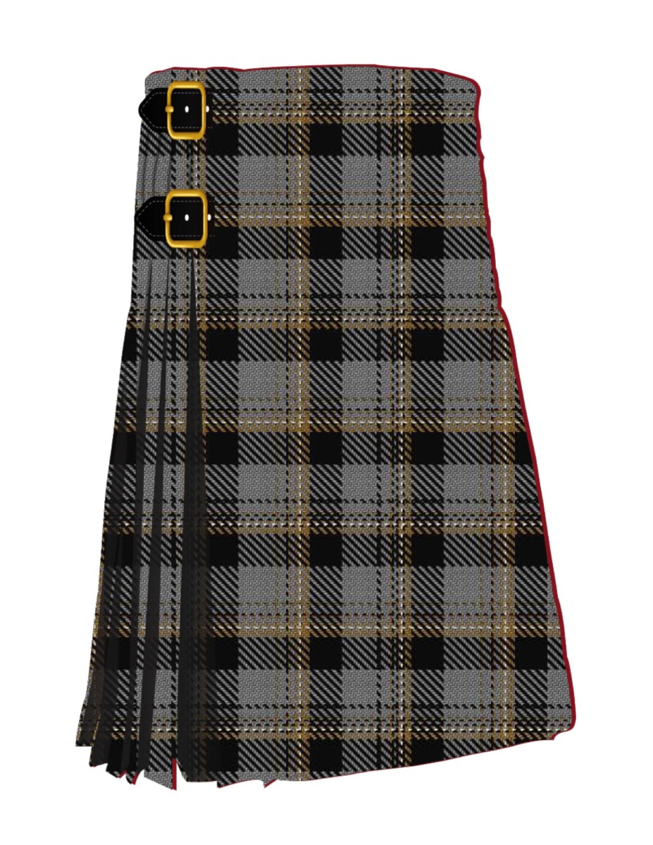 Black Onyx Tartan Kilt